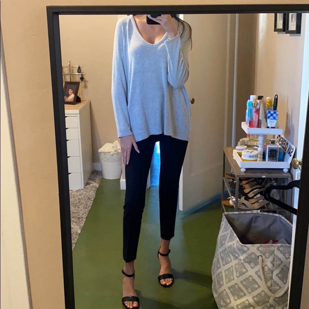 Brandy Melville Gray Oversized Sweater